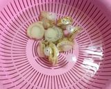 キャベツとホタテのクリームパスタ♡作り方1写真