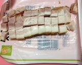 厚揚げとカリカリベーコンの甘辛煮作り方2写真