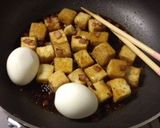 厚揚げとカリカリベーコンの甘辛煮作り方10写真