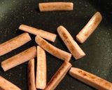 魚肉ソーセージで和風な卵炒め作り方4写真