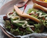 野菜たっぷり☆タコ・パンケーキ作り方7写真
