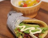 野菜たっぷり☆タコ・パンケーキ作り方8写真