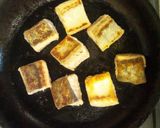 サーモンとさつまいもの味噌バター炒め♪作り方11写真