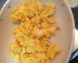 から揚げ粉でニラ玉作り方4写真