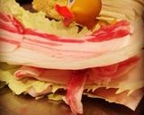 白菜と豚バラの重ね蒸し♪作り方2写真