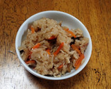 絶品きのこ炊き込み御飯☆もち米と一緒♪作り方4写真