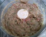 砂肝入り鶏つくね作り方1写真