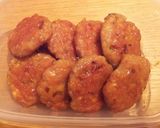 鶏つくね(れんこん入)作り方7写真