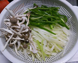 しらすとセロリとピーマンの炒めもの作り方1写真