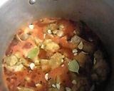 鶏手羽元ときのこのトマト風味カレー煮込み作り方5写真