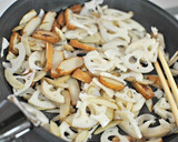 さつま揚げと根菜のたっぷり葱生姜きんぴら作り方4写真