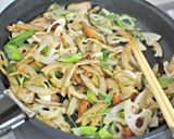 さつま揚げと根菜のたっぷり葱生姜きんぴら作り方6写真