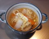 ほっこり☆野菜たっぷり酸辣湯スープ作り方6写真