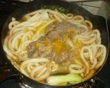 パパのすき焼きうどん③作り方5写真