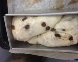 湯だね風手捏ねレーズン食パン作り方6写真