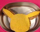 ピカチュウキャラ弁作り方4写真