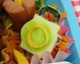 キャラ弁*仮面ライダーガイム 斬月弁当♪作り方12写真