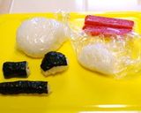 ミッキーマウスのキャラ弁当☆冷凍食品等で作り方1写真