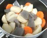 とろとろほっこり！里芋の簡単田舎煮作り方4写真