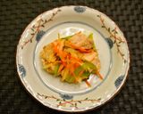 レンジでチン　ささ身と野菜たっぷりマリネ作り方6写真
