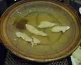 ヘルシー鳥シャブ、胡麻だれで。お粥も！作り方3写真