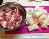絶品♥ご飯が止まらない♪父の豚バラ大根☆作り方1写真