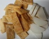 油揚げ☆鶏もも☆大根☆のお手軽煮物♪作り方1写真