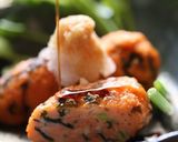 鮭とわかめのさつま揚げ。作り方10写真