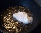 フライドエッグ丼★揚げ卵作り方2写真