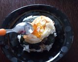 フライドエッグ丼★揚げ卵作り方6写真