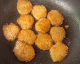 もちもち食感♪蓮根の照り焼きバーグ風☆作り方7写真