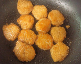 もちもち食感♪蓮根の照り焼きバーグ風☆作り方7写真