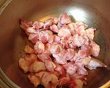 鷄軟骨とこんにゃくの味噌煮込み作り方2写真