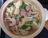 牛乳と土鍋で作る、時短クリームシチュー作り方3写真