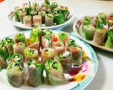 野菜が美味しく食べれるサラダ生春巻き作り方10写真