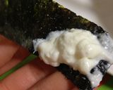 水切りヨーグルトの味付け海苔サンド作り方1写真