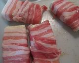 お肉巻き巻き焼き豆腐♪（豆腐でもokよ）作り方1写真