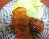 お肉巻き巻き焼き豆腐♪（豆腐でもokよ）作り方5写真