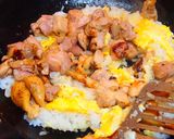 鶏肉のレタスチャーハン作り方5写真