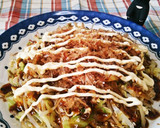 もやしとキャベツのお好み炒め♪作り方5写真