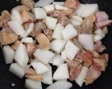 鶏肉と大根のサイダー煮作り方4写真