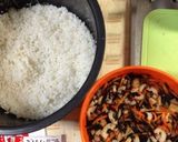 簡単！うどんスープでひじきご飯！作り方4写真