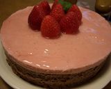 イチゴとチョコのムースケーキ作り方14写真