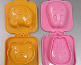 ゆで卵型でうさぎのキャラ弁？キャラパン？作り方2写真