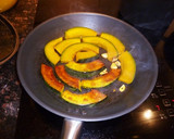 冷えても甘い　かぼちゃのバター焼き作り方2写真