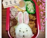 キャラ弁★紙兎ロペ作り方2写真