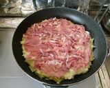 ★豚こま切れで＊お好み焼き＊作りました♪作り方4写真