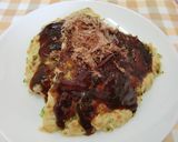 ★豚こま切れで＊お好み焼き＊作りました♪作り方8写真