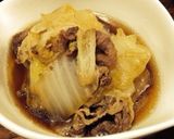 簡単☆白菜と牛肉の煮物作り方4写真