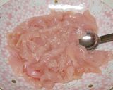 ヘルシー♪豆もやしとササミの和え物作り方2写真